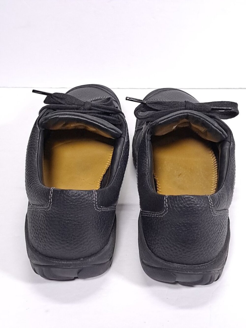 Keen Presidio Casual Shoes Women 10 Black Leather Walking Sneakers 1011400 - Picture 8 of 13
